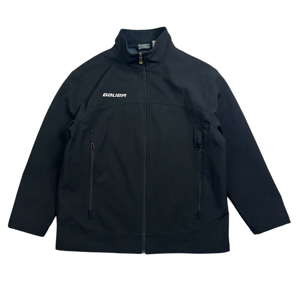 Vintage Y2K Bauer Team Softshell Water Resistant Jacket